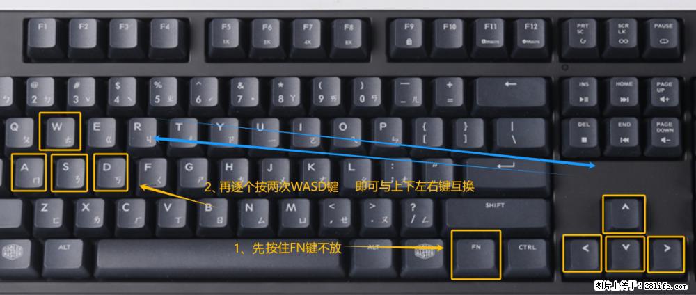 键盘，怎样把wasd键与上下左右方向键互换？ - 生活百科 - 驻马店生活社区 - 驻马店28生活网 zmd.28life.net